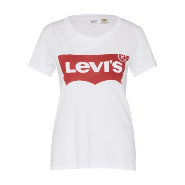 LEVI'S ® Tricou 'The Perfect Tee'  roșu / alb murdar