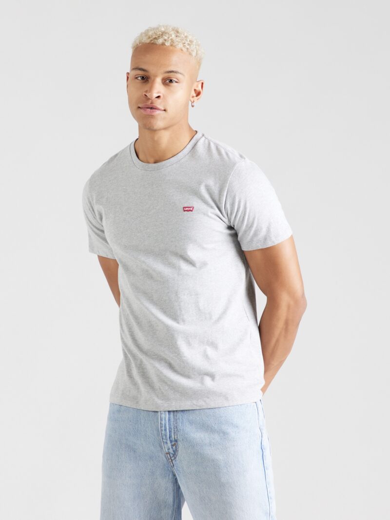 LEVI'S ® Tricou  gri amestecat / roșu / alb