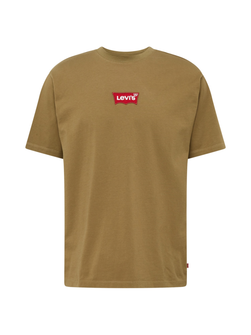 LEVI'S ® Tricou  oliv / roșu / alb