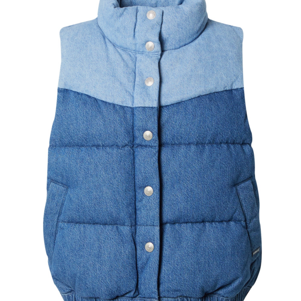 LEVI'S ® Vestă 'Juno Western Puffer Vest'  albastru denim / albastru deschis