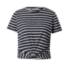 LTB Tricou 'NOPEMA'  bleumarin / alb