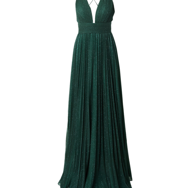 LUXUAR Rochie de seară  verde smarald