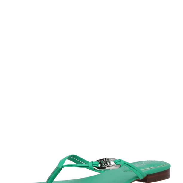 Lauren Ralph Lauren Flip-flops 'EMALIA'  verde jad