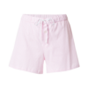 Lauren Ralph Lauren Pantaloni de pijama  roz / alb