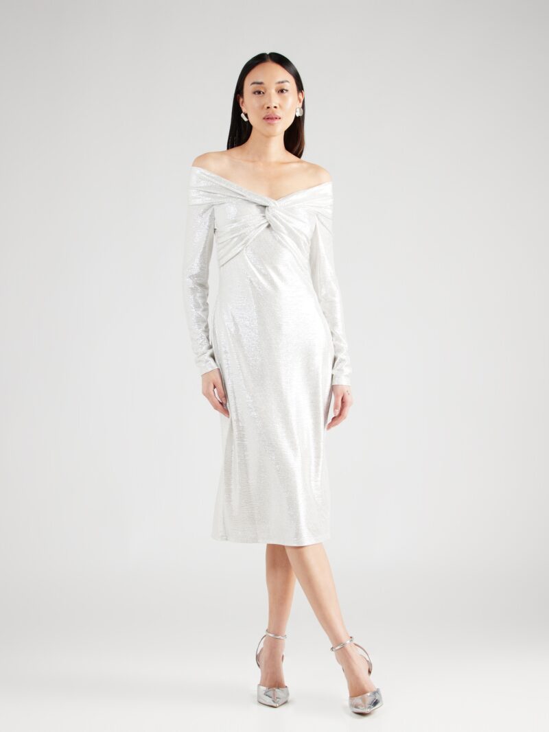 Lauren Ralph Lauren Rochie de cocktail 'KENEIA'  crem / argintiu