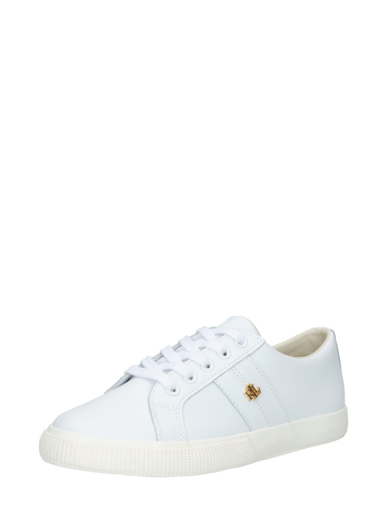 Lauren Ralph Lauren Sneaker low 'Janson II'  auriu / alb