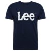 Lee Tricou 'Wobbly'  bleumarin / alb