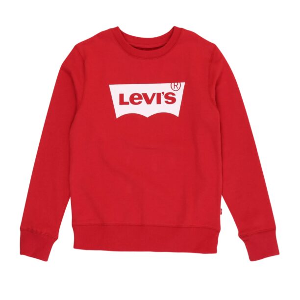 Levi's Kids Bluză de molton  roșu / alb