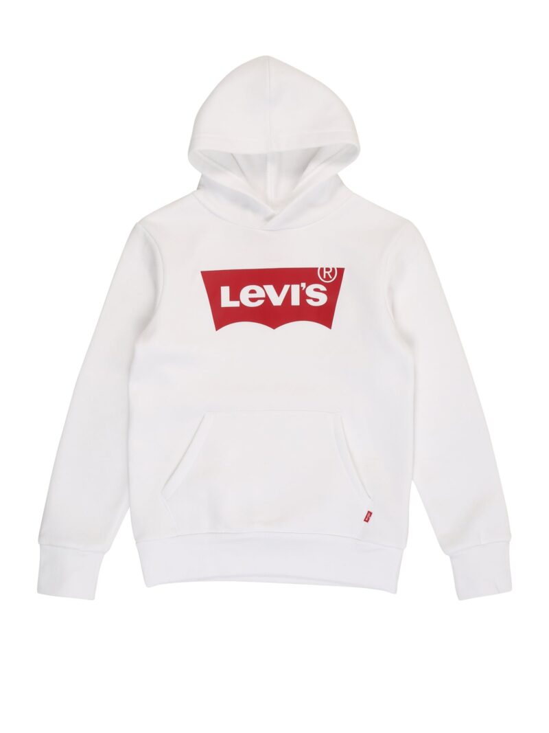 Levi's Kids Bluză de molton  roșu / alb