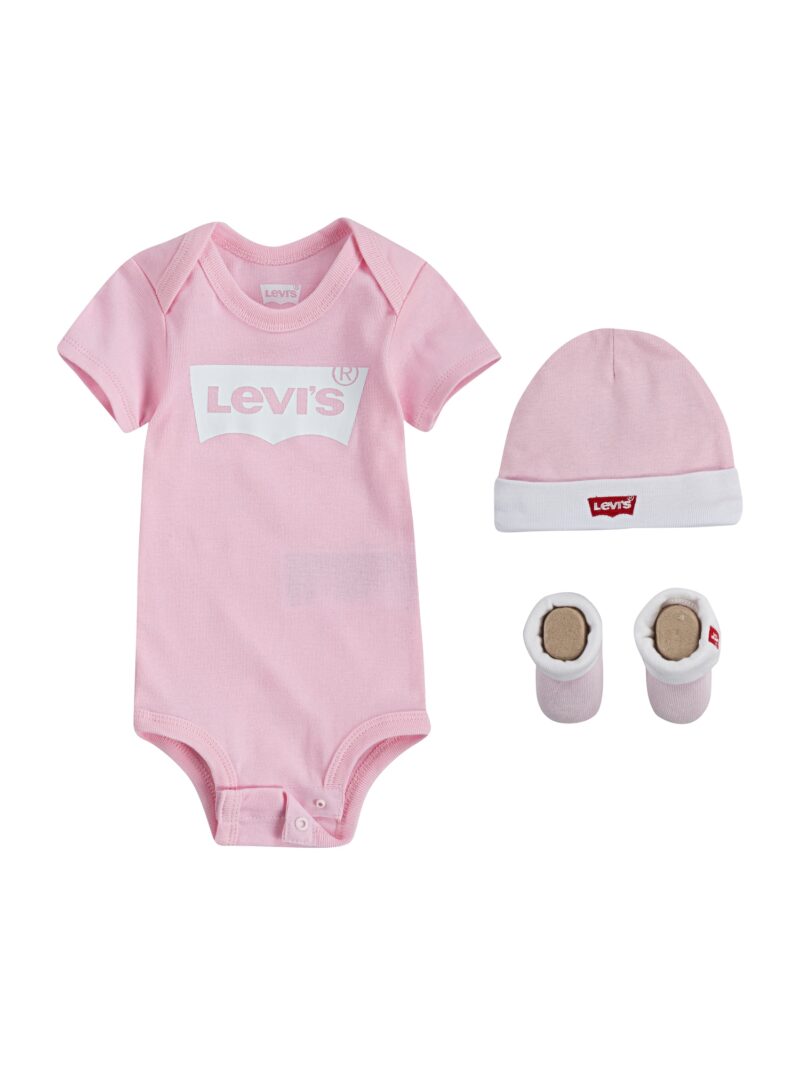 Levi's Kids Salopetă/Body 'Classic'  roz / alb