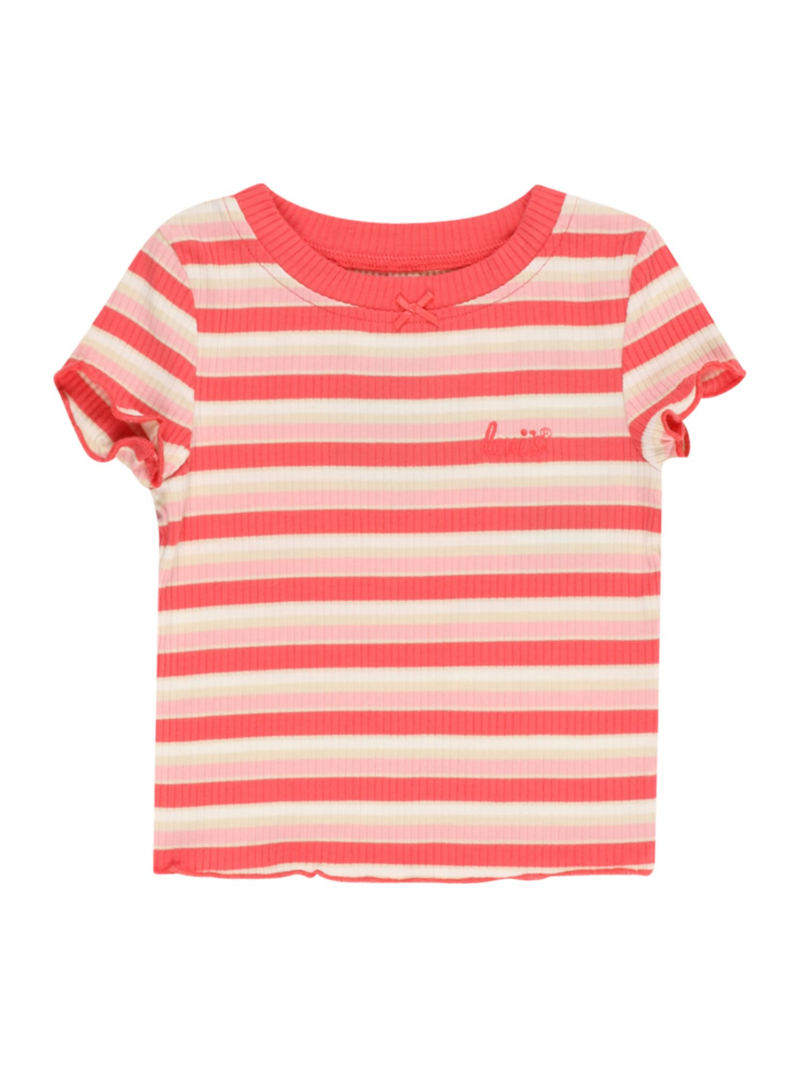 Levi's Kids Tricou  bej închis / roz / roz zmeură / alb