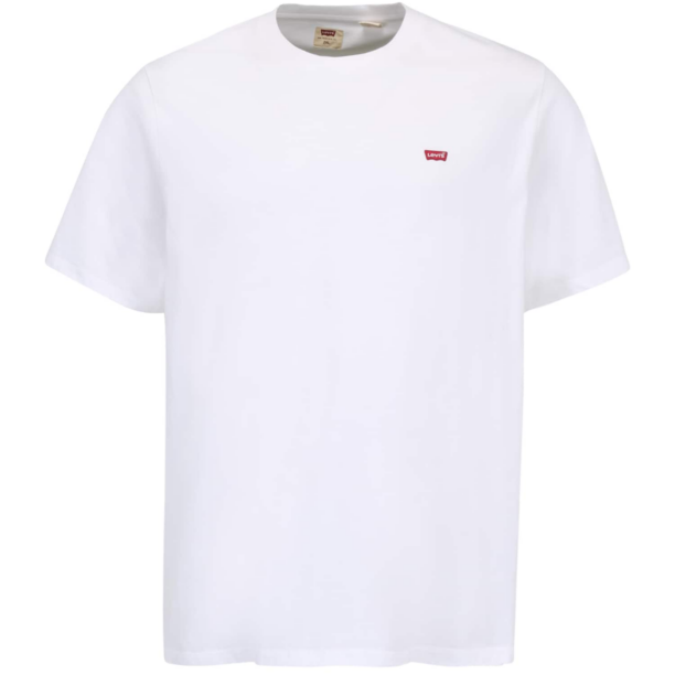 Levi's® Big & Tall Tricou 'Original Housemark Tee'  roșu / alb