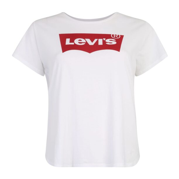 Levi's® Plus Tricou 'The Perfect Tee '  roșu / alb