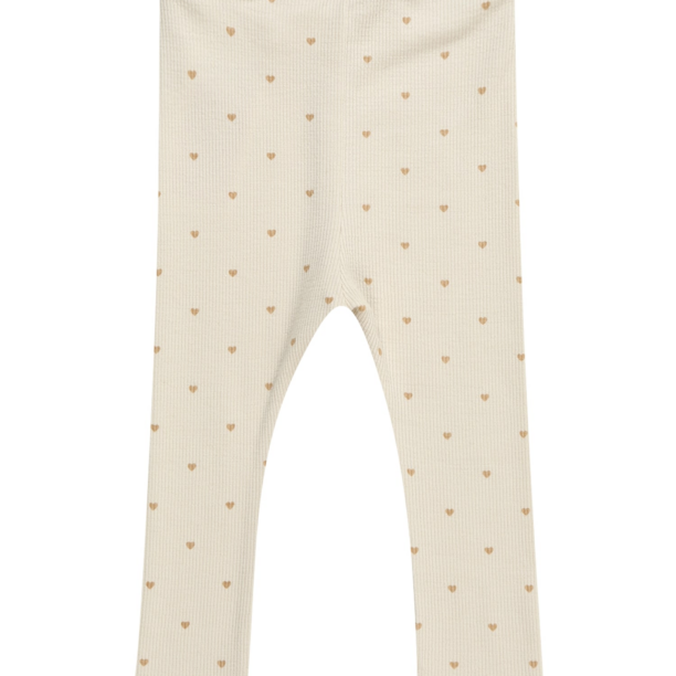 Lil'Atelier Leggings 'NBFGAGO'  ecru / maro deschis