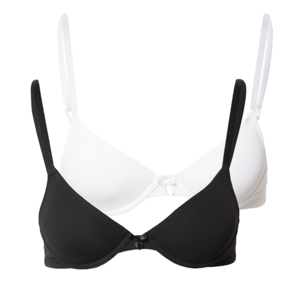 Lindex Sutien  negru / alb