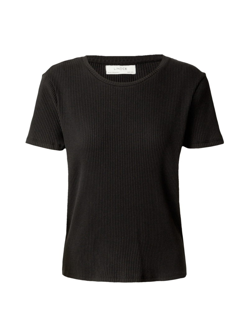 Lindex Tricou 'Lova'  negru