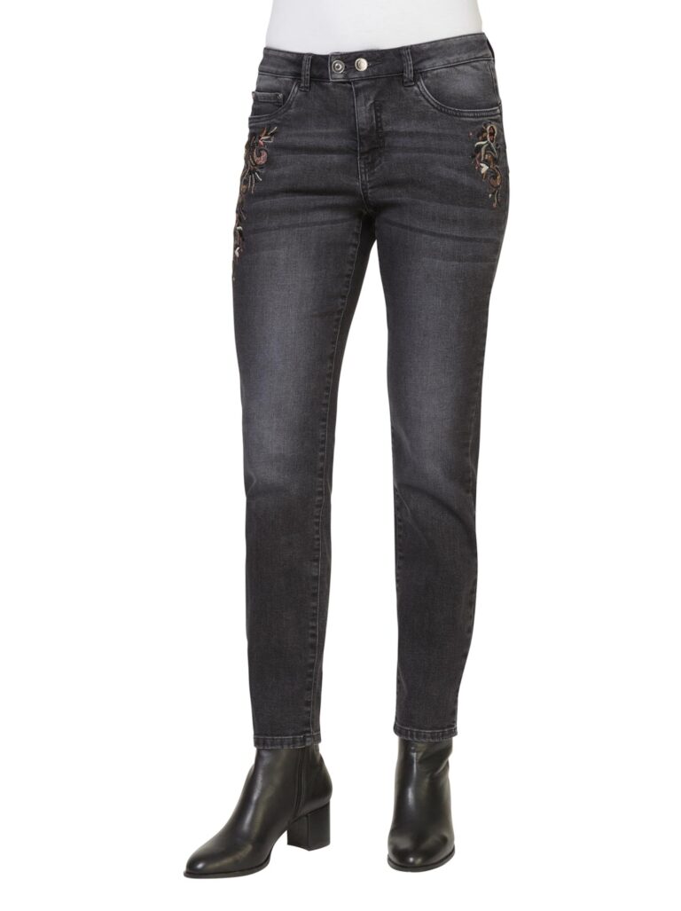 Linea Tesini by heine Jeans  negru denim