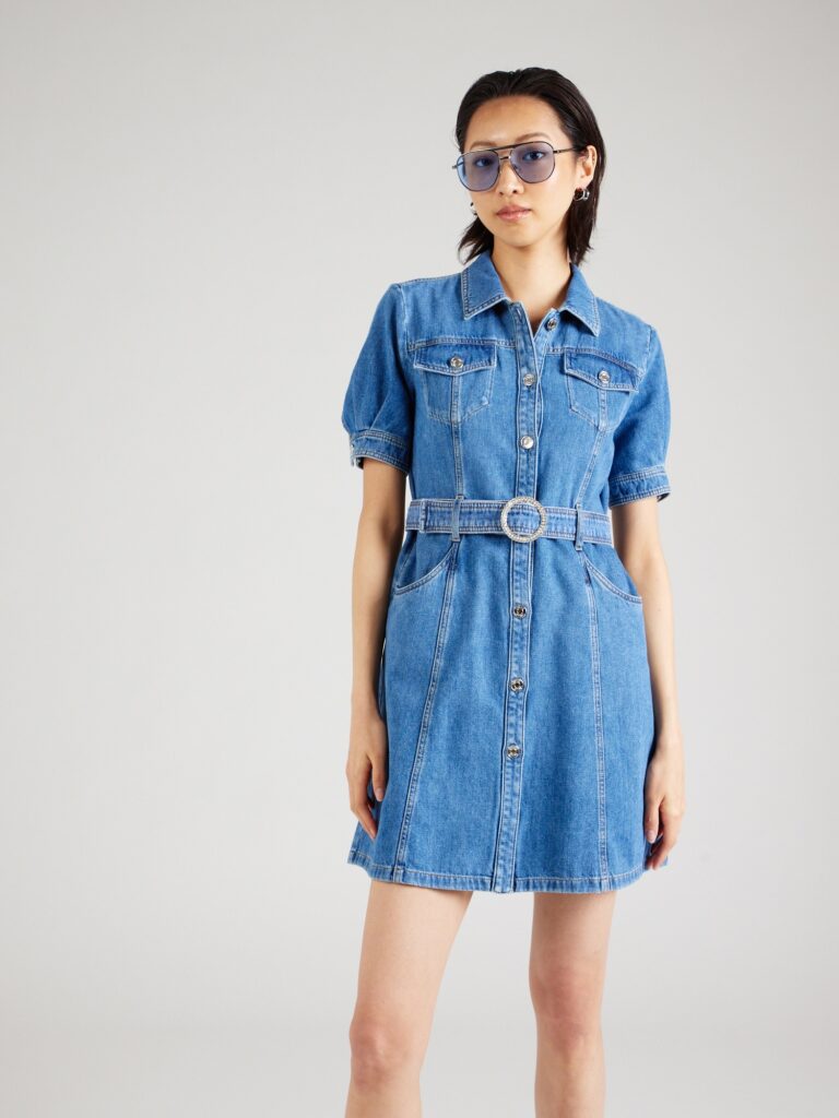 Liu Jo Rochie tip bluză  albastru denim