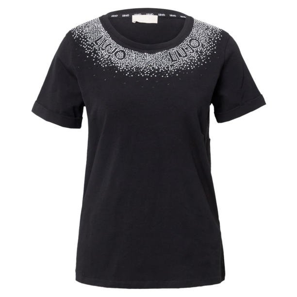 Liu Jo Tricou  negru / argintiu