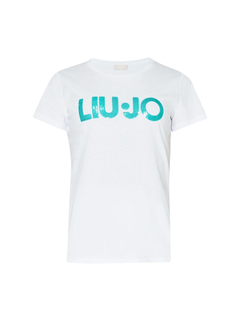 Liu Jo Tricou  turcoaz / alb