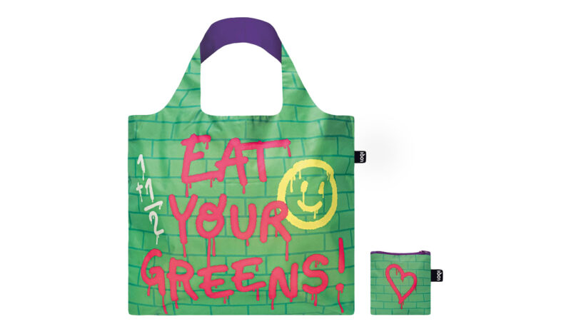 Loqi Brosmind - Eat your Greens Recycled Bag preţ