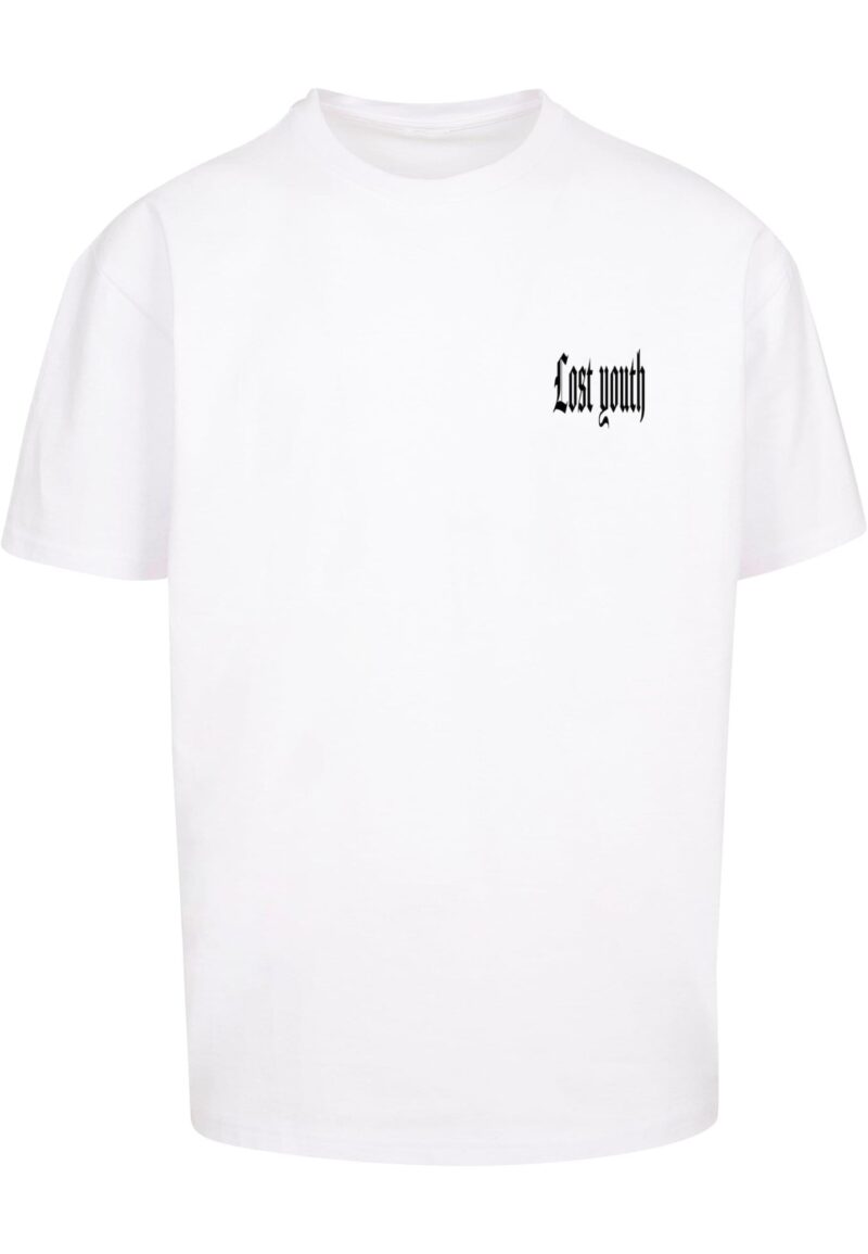 Lost Youth Tricou  negru / alb