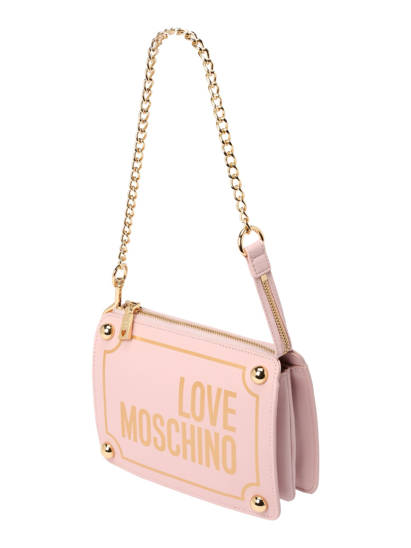 Love Moschino Geantă de umăr 'MAGNIFIER'  auriu / roz preţ