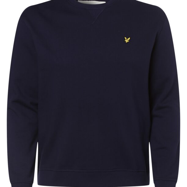 Lyle & Scott Big&Tall Bluză de molton  albastru marin / galben