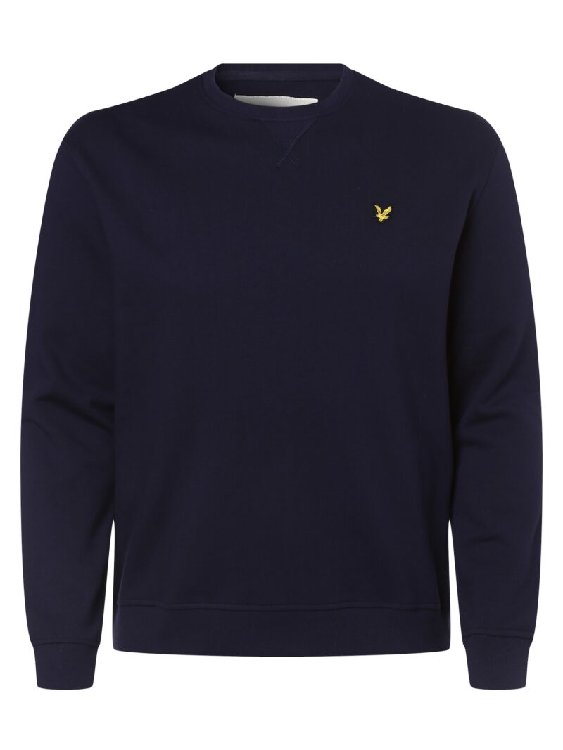 Lyle & Scott Big&Tall Bluză de molton  albastru marin / galben