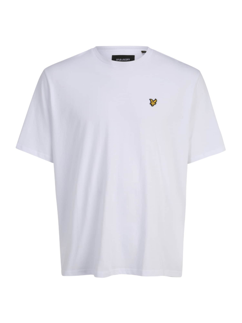 Lyle & Scott Big&Tall Tricou  galben / negru / alb