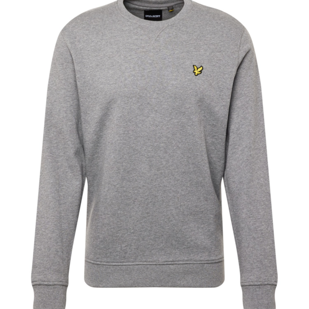 Lyle & Scott Bluză de molton  galben / gri amestecat / negru