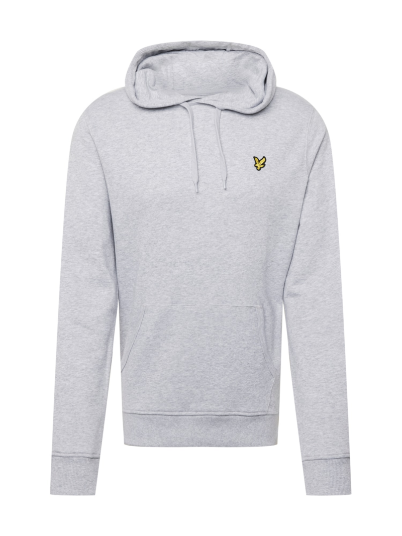 Lyle & Scott Bluză de molton  galben / gri amestecat / negru