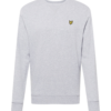 Lyle & Scott Bluză de molton  galben / gri deschis / negru