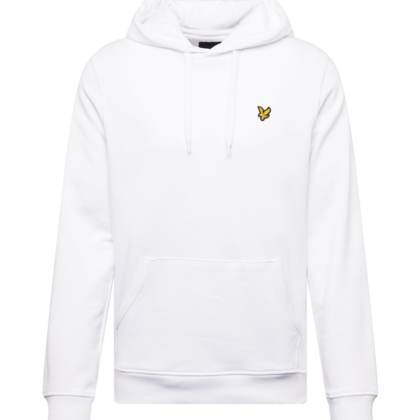 Lyle & Scott Bluză de molton  galben / negru / alb