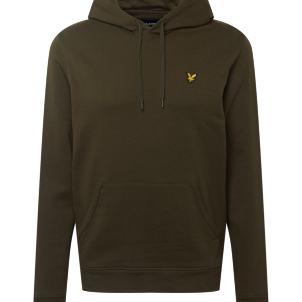 Lyle & Scott Bluză de molton  galben / oliv / negru