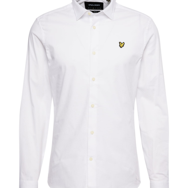 Lyle & Scott Cămașă  galben / negru / alb