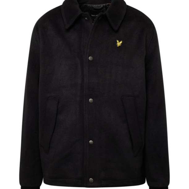 Lyle & Scott Geacă de primăvară-toamnă  galben / negru / argintiu / alb