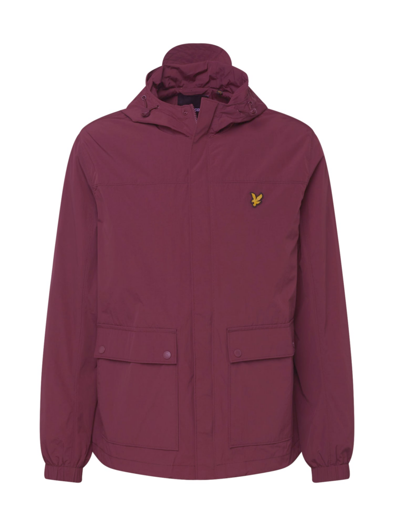 Lyle & Scott Geacă de primăvară-toamnă  galben / roșu vin / negru