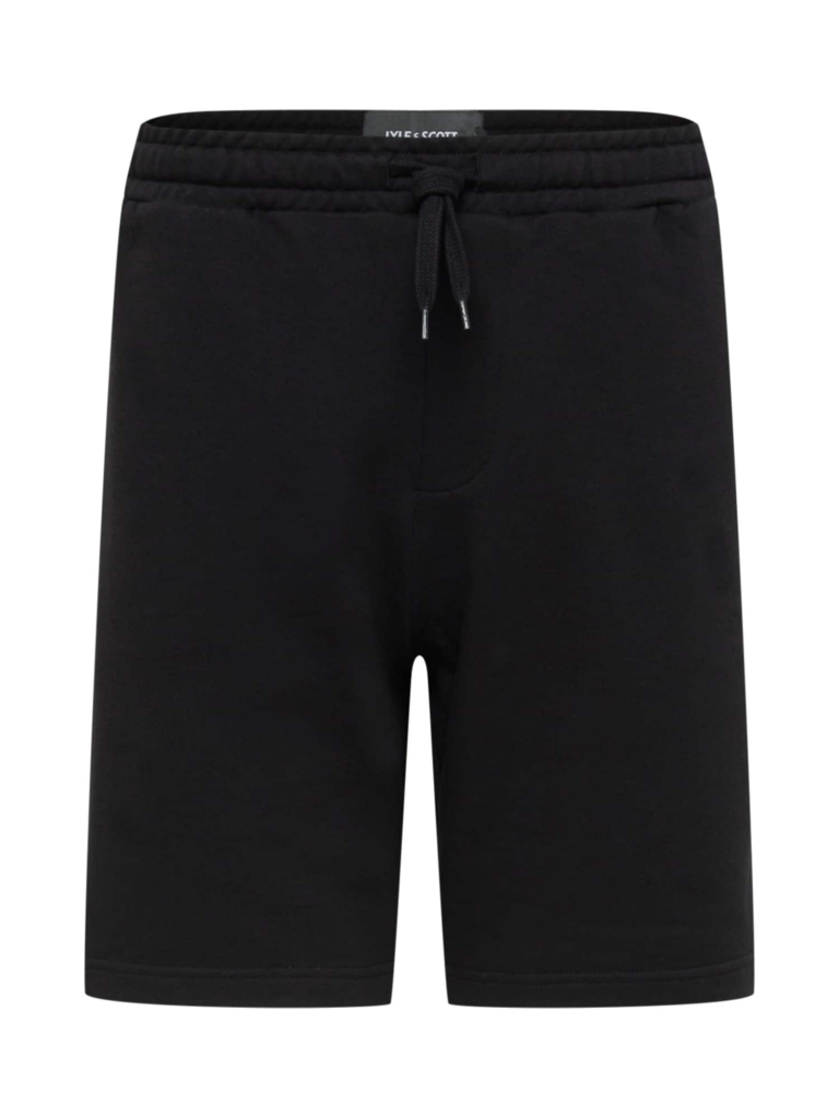 Lyle & Scott Pantaloni  galben / negru