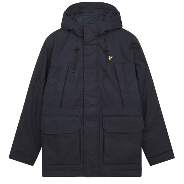 Lyle & Scott Parka de iarnă  albastru marin / galben / negru