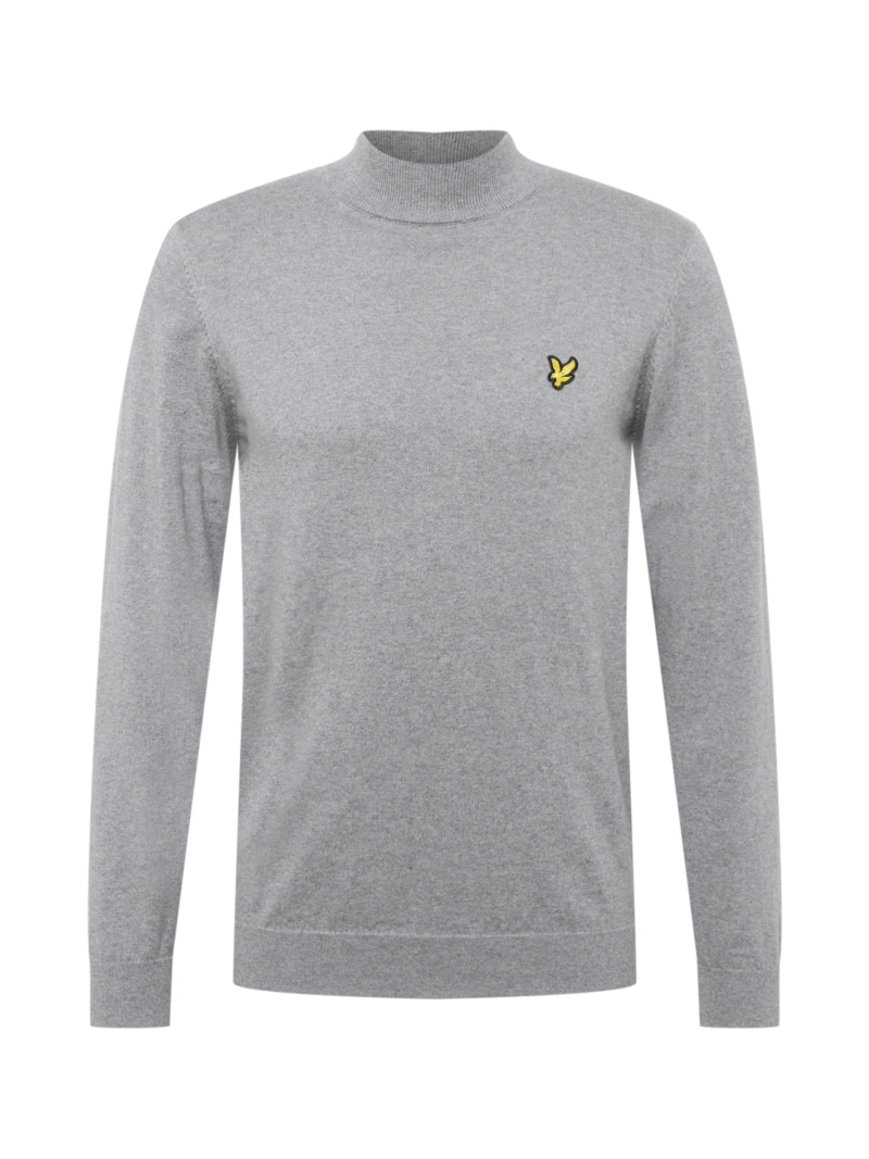 Lyle & Scott Pulover  auriu / gri amestecat / negru