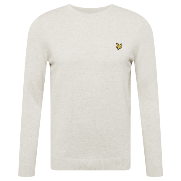 Lyle & Scott Pulover  galben / gri deschis / negru