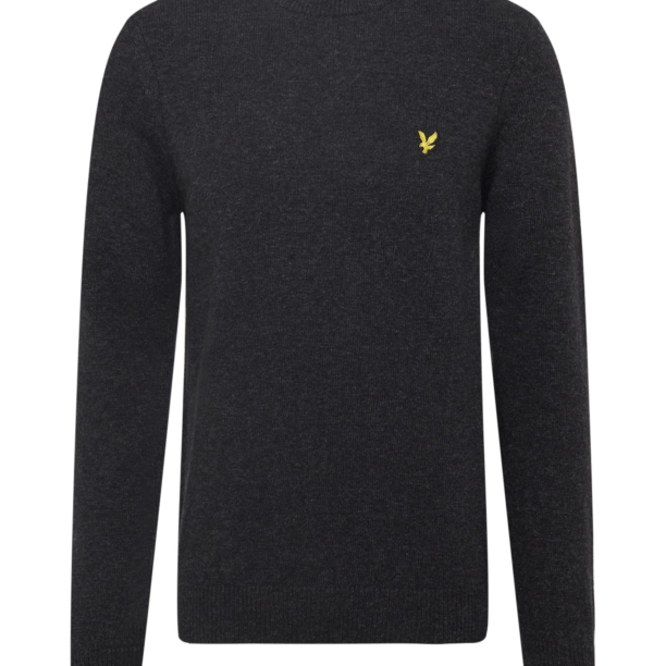 Lyle & Scott Pulover  galben / gri metalic