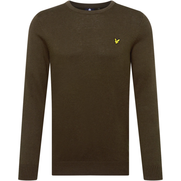 Lyle & Scott Pulover  galben / oliv / negru