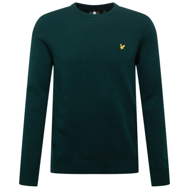 Lyle & Scott Pulover  galben / verde închis