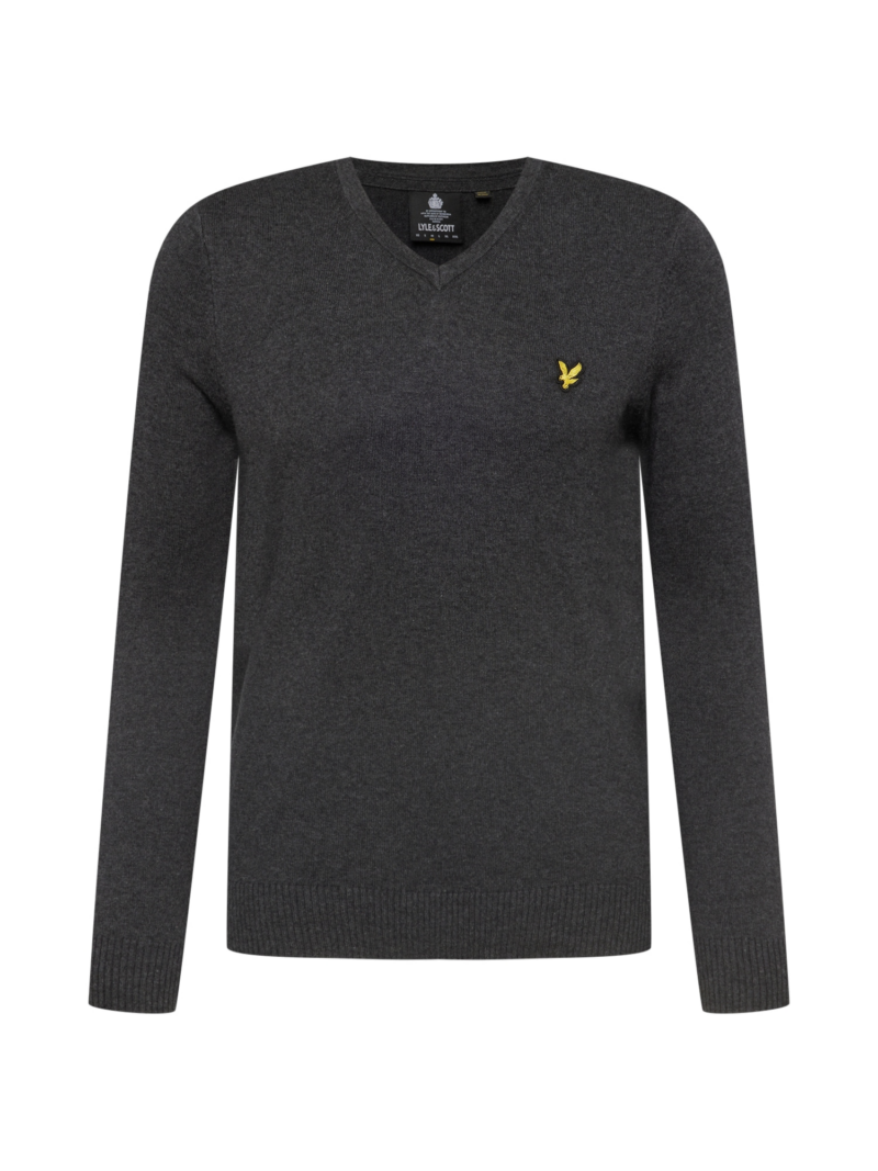 Lyle & Scott Pulover  gri metalic