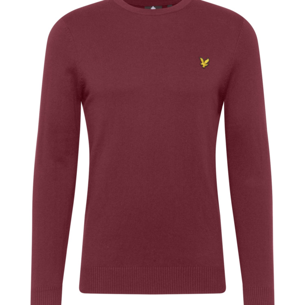 Lyle & Scott Pulover  roșu burgundy