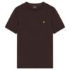 Lyle & Scott Tricou 'Plain'  maro închis / galben