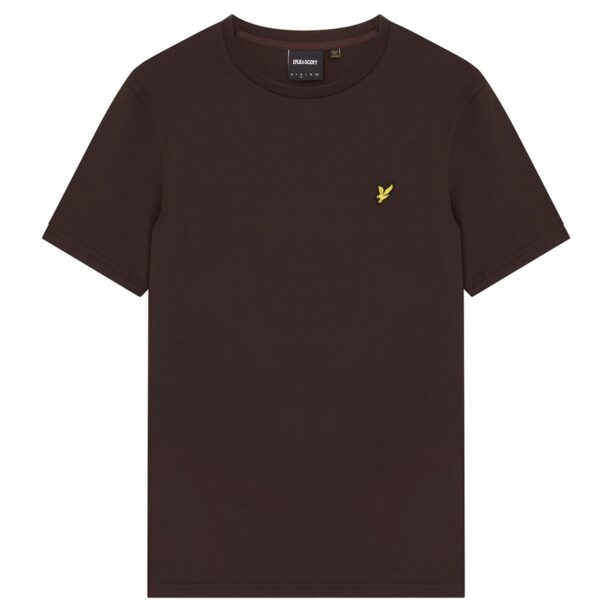 Lyle & Scott Tricou 'Plain'  maro închis / galben