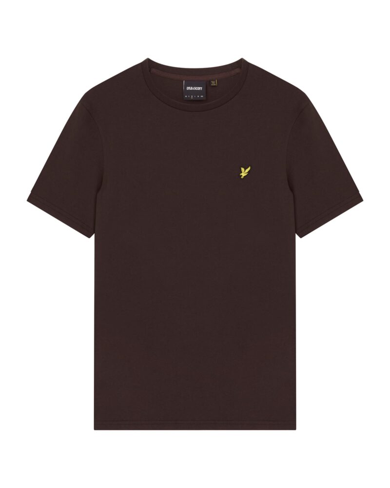 Lyle & Scott Tricou 'Plain'  maro închis / galben